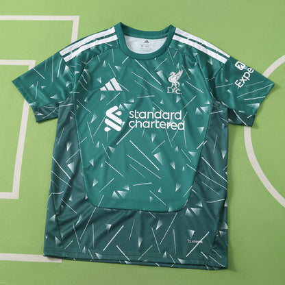 Liverpool 2026-2027 Goalkeeper Green Football Jersey Trikot Maillot