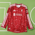 Liverpool 2026-2027 Home Red Long Sleeve Football Jersey Trikot Maillot