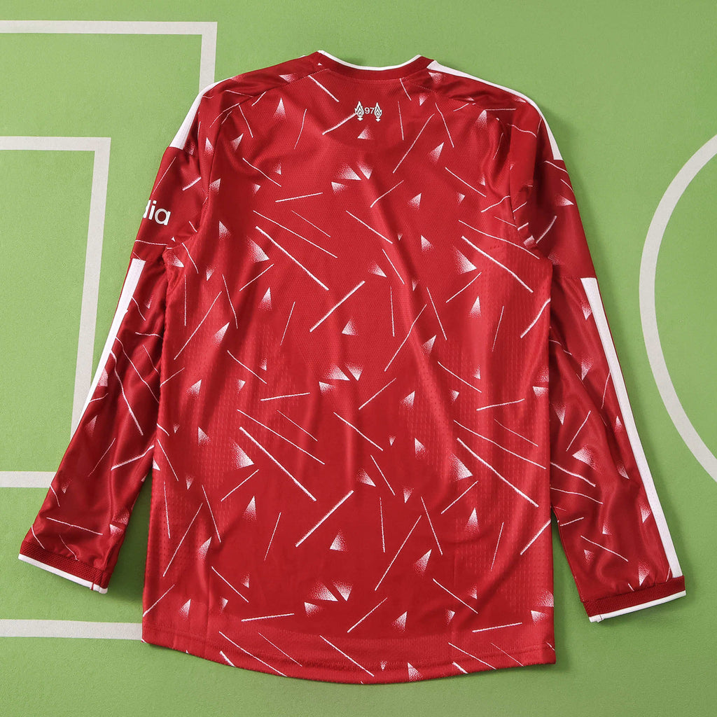 Liverpool 2026-2027 Home Red Long Sleeve Football Jersey Trikot Maillot