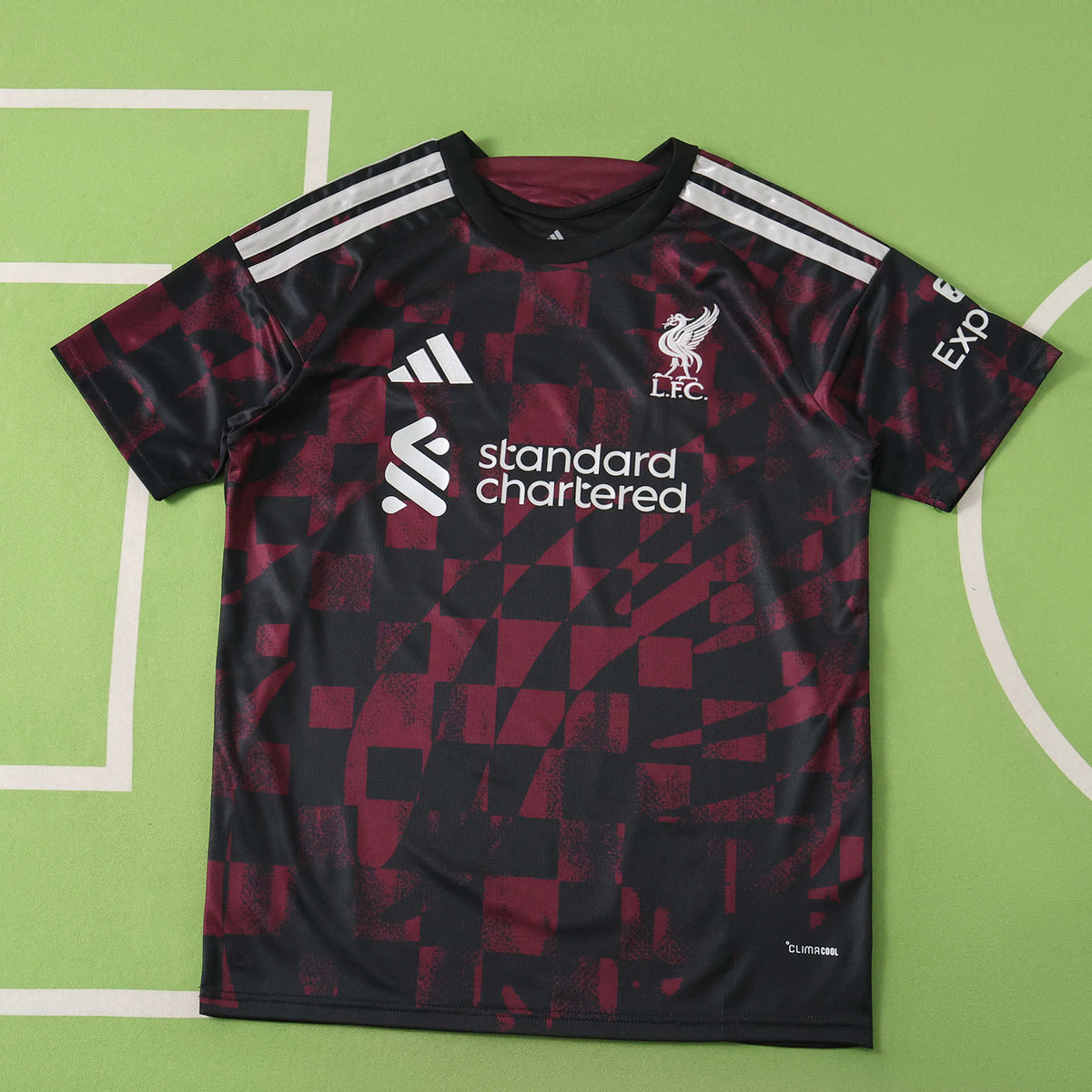 Liverpool 2026-2027 Third Black Football Jersey Trikot Maillot