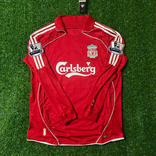 Liverpool 2007/08 Red Retro Jersey