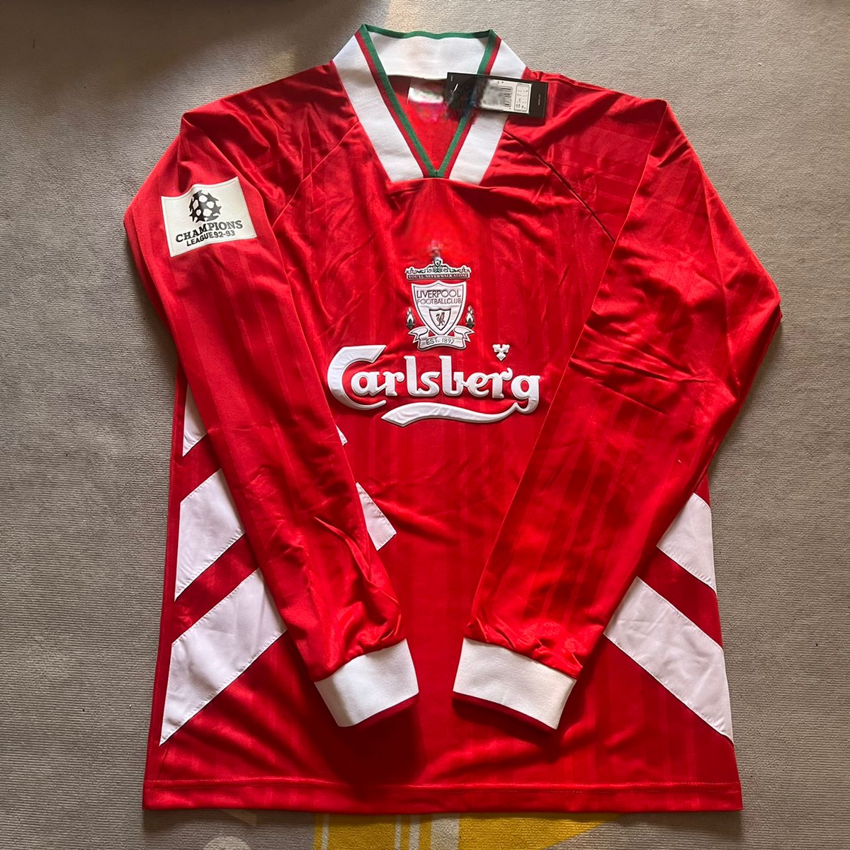 Maillot rétro à manches longues Liverpool