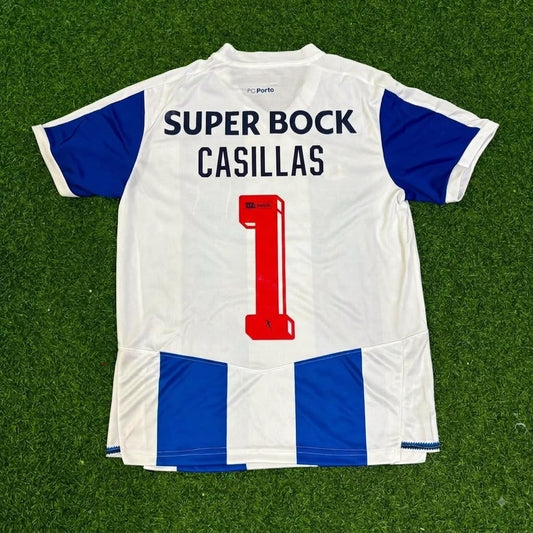 Iker Casillas #1 - Maillot rétro spécial Porto Trikot Maillot de foot