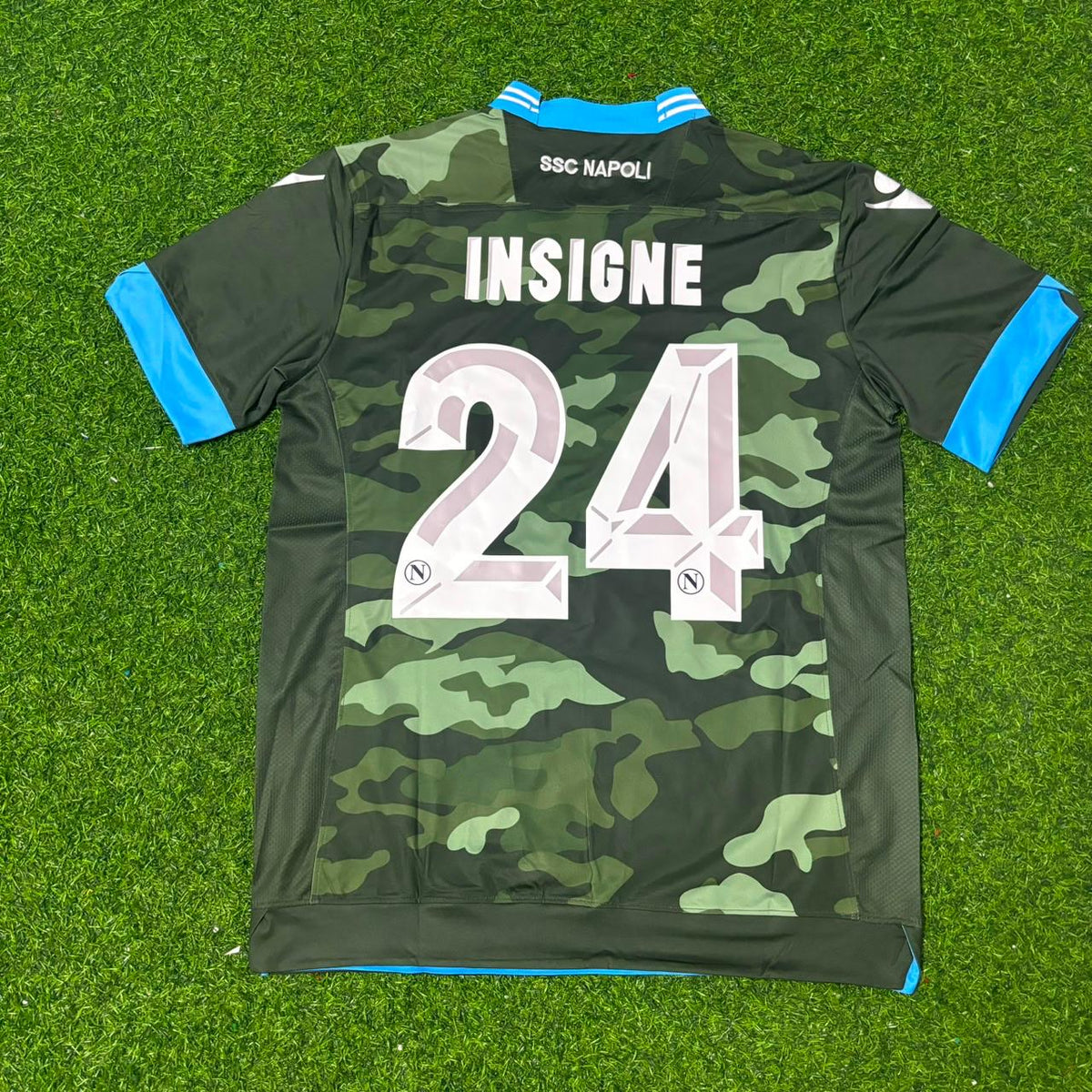 Lorenzo Insigne 24 – Napoli 2013-14 Retro Trikot Fußballtrikot