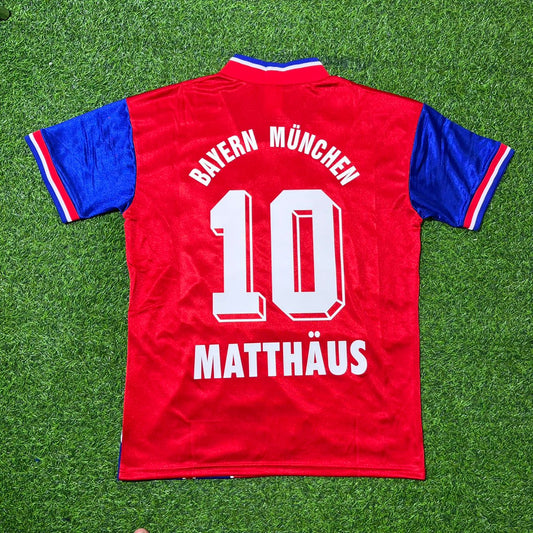 Camiseta de fútbol retro del Bayern de Múnich 1993/95 – Lothar Matthäus