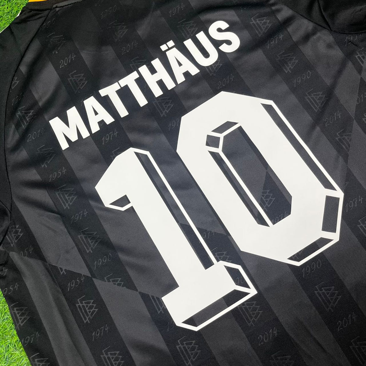 Lothar Matthäus 10# Germany Black Retro Vintage Football Jersey