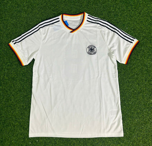 Germany 1986 World Cup Retro Trikot Wine