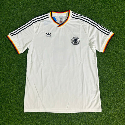Klaus Allofs #19 Deutschland 1986 Weltmeisterschaft Retro-Trikot Wein