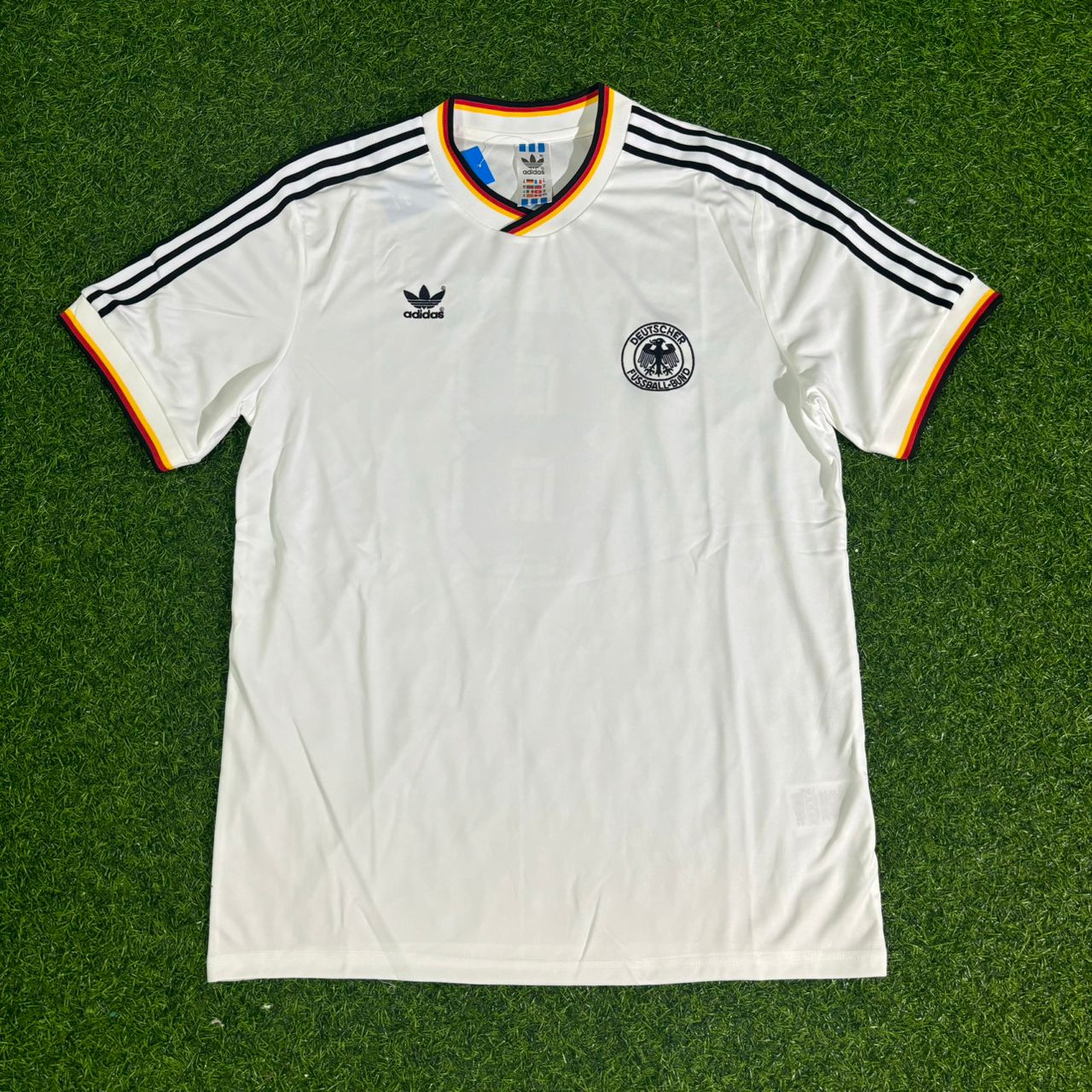 Olaf Thon #16 Deutschland 1986 Weltmeisterschaft Retro Trikot Wein
