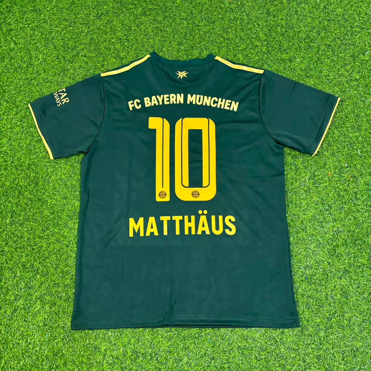 Maillot de football Lothar Matthäus Bayern Munich Oktoberfest Edition Spéciale Verte
