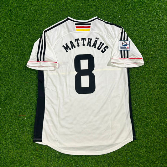 Germany 1998 World Cup Retro Football Jersey – Lothar Matthaus