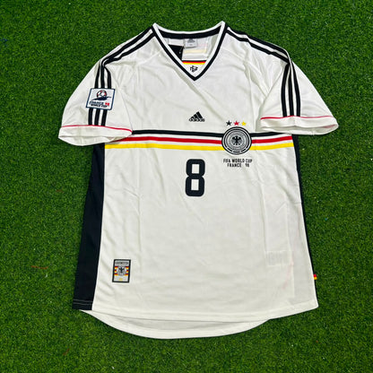 Germany 1998 World Cup Retro Football Jersey – Lothar Matthaus