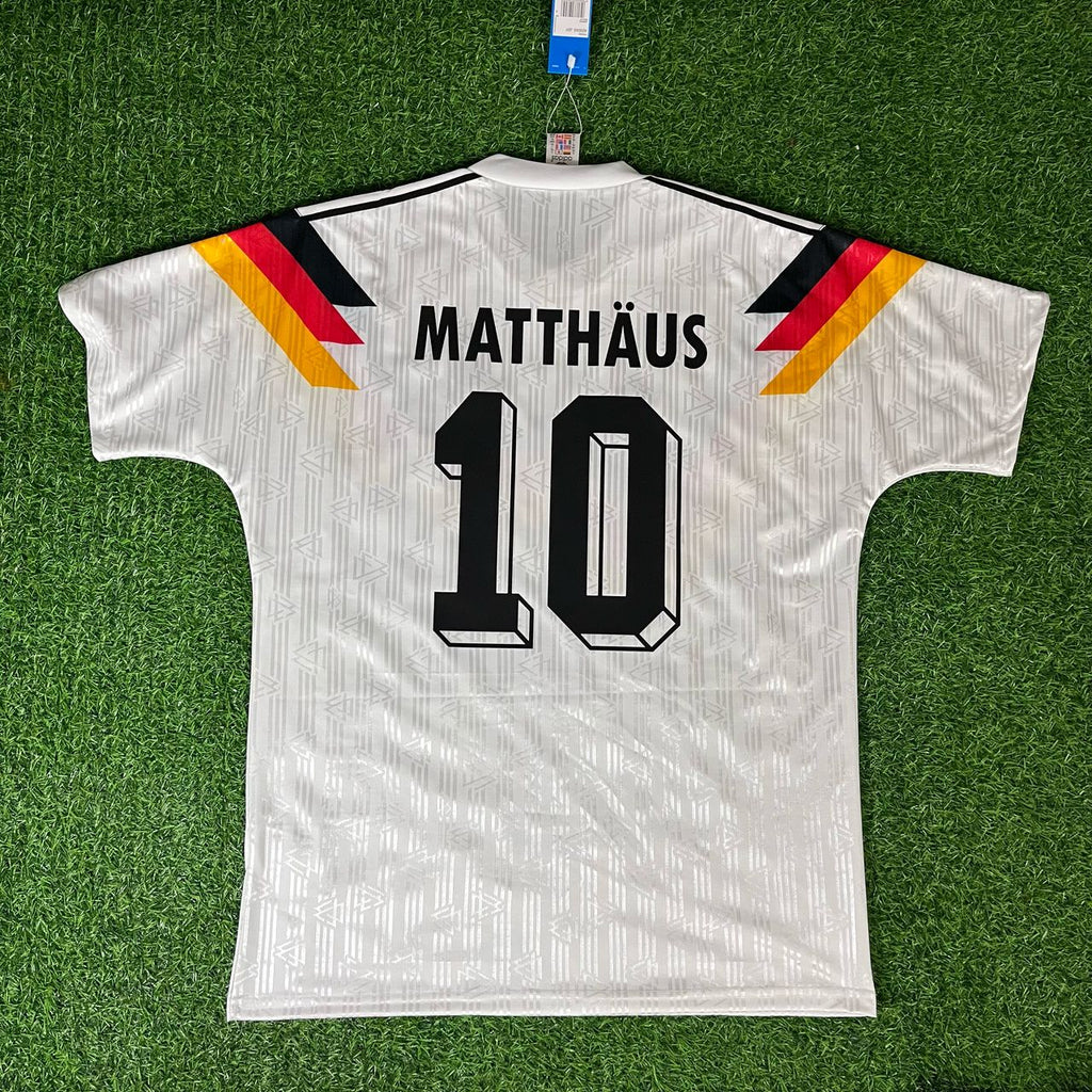 Lothar Matthäus Germany Deutschland Retro Kids Jersey - Deutschland Retro-Kinder Trikot Maglia