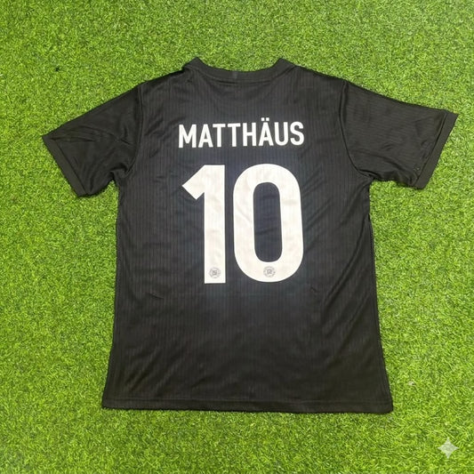 Lothar Matthäus Deutschland 125 Jahre Special Black Fußballtrikot