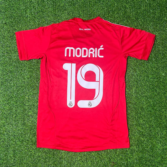 Luca Modric Real Madrid 2011/2012 rotes Fußballtrikot