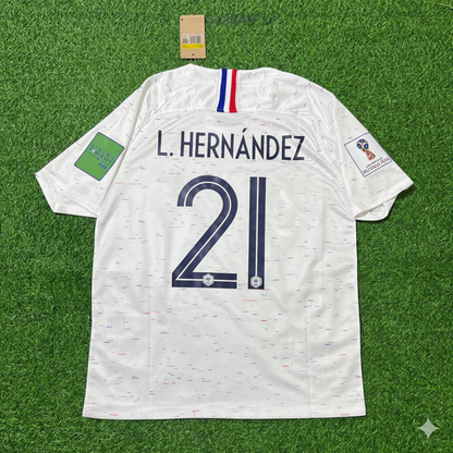 Lucas Hernández 21- France 2018 World Cup Kit Trikot Maillot Jersey
