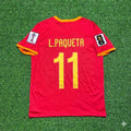 Lucas Paquetá 11# Brazil 2026 World Cup Red Jersey Trikot
