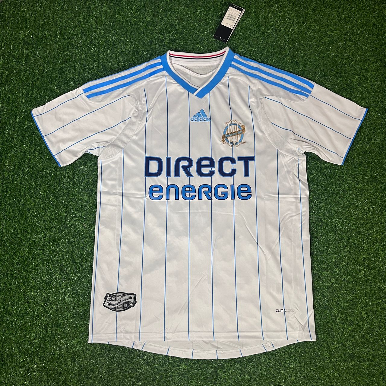 Lucho González 8 – Olympique Marseille 2009/2010 Heim-Retro-Trikot Fußballtrikot