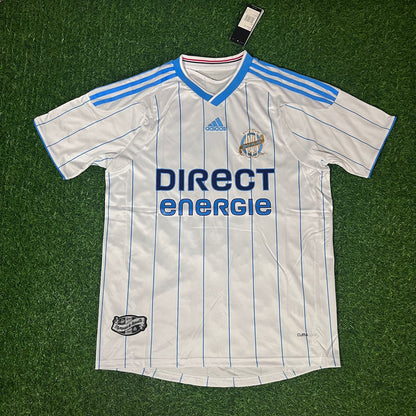 Lucho González 8 – Olympique Marseille 2009/2010 Heim-Retro-Trikot Fußballtrikot