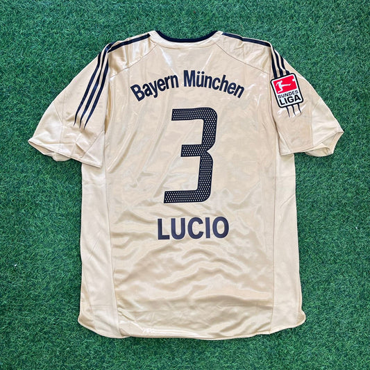 Bayern Munich 2004/05 Golden Set Retro Football Jersey – Lucio