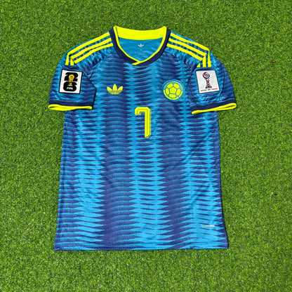 Luis Diaz Kolumbien WM 2026 Auswärts-Fußballtrikot