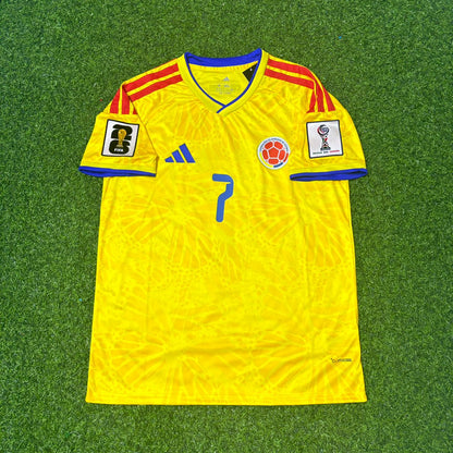 Luis Díaz Colombia 2026 World Cup Football Jersey Kit