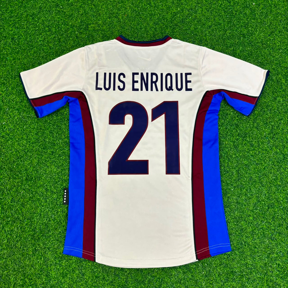 Luis Enrique Barcelona 98/99 Retro Trikot Maillot Maglia