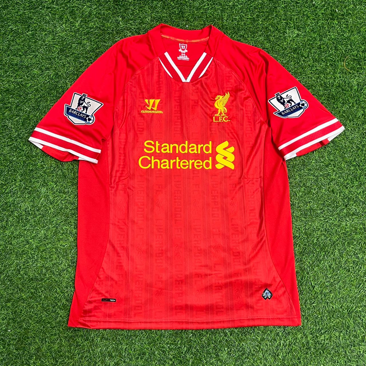 Luis Suarez Liverpool Saison 2013/2014 Rotes Retro-Trikot Fußballtrikot