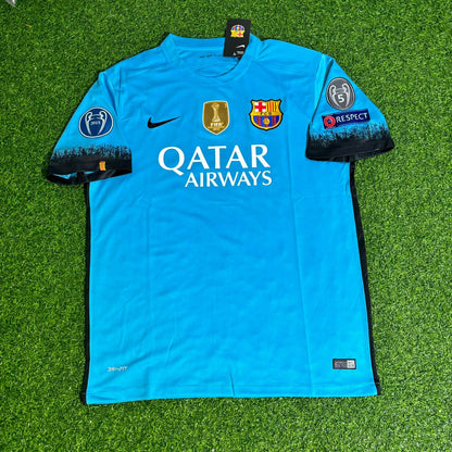 Sergio Busquets Barcelona 2015/2016 Retro Football Jersey