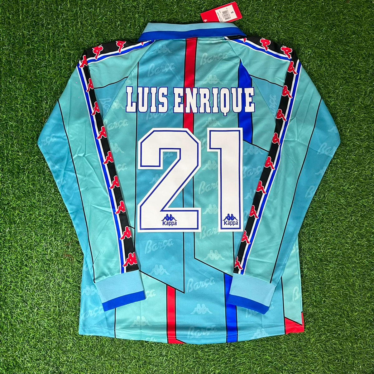 Luis Enrique Barcelona 1996 1997 Retro Trikot Fußballtrikot