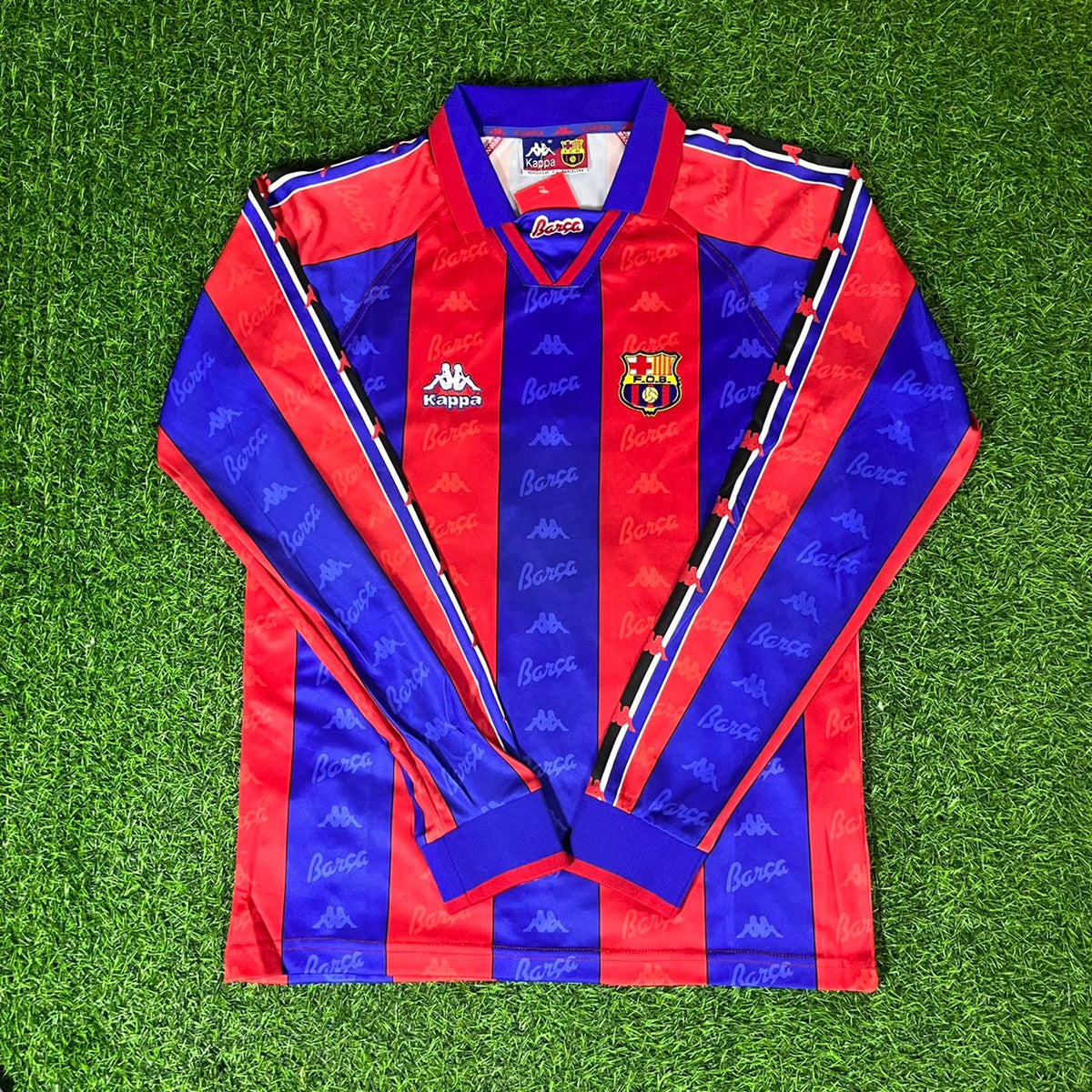 Luis Enrique Barcelona 1996 1997 Retro Weinrotes Fußballtrikot