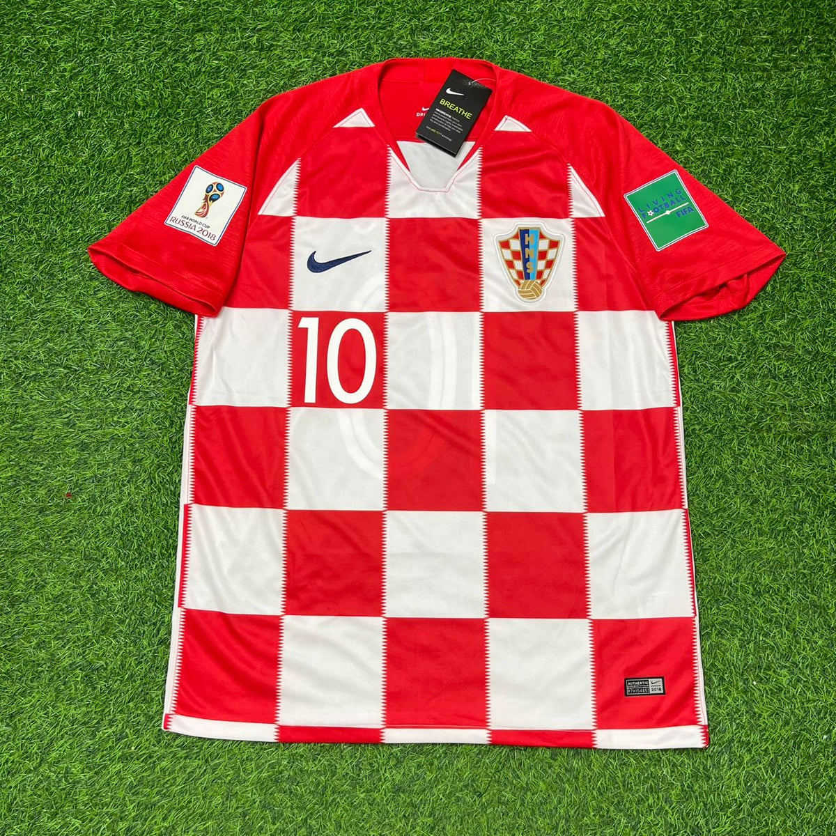 Maillot de football Luka Modrić Croatie Coupe du Monde 2018 Finale