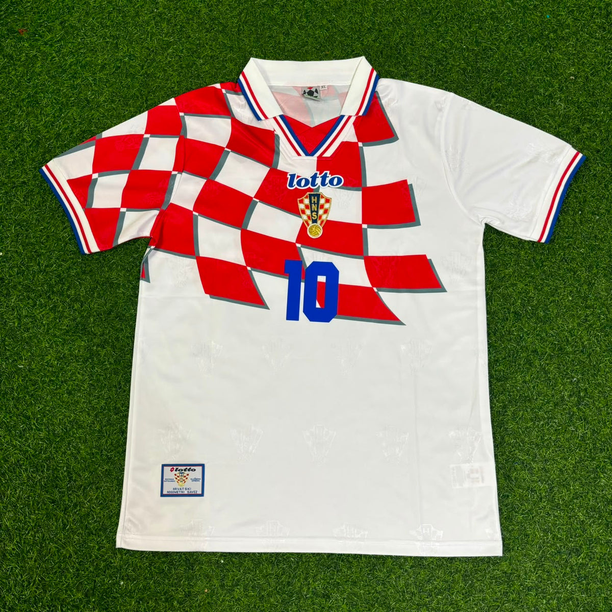 Luka Modric Croatia Retro Football Jersey Kit