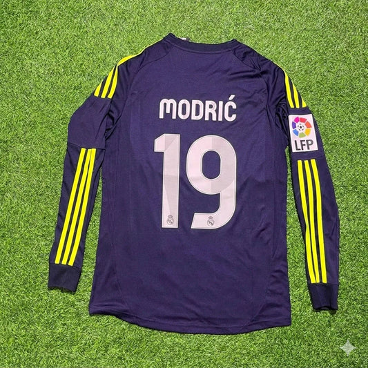 Luka Modrić 19 - Real Madrid 2012/2013 Auswärtstrikot Langarm