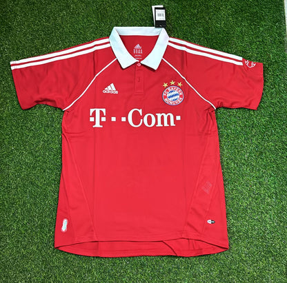 Bayern Munich 2006/07 Red Retro Football Jersey – Franck Ribery