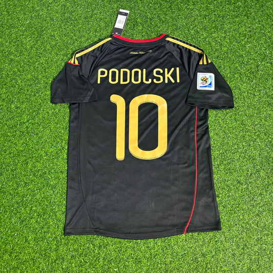 Lukas Podolski - Deutschland 2010 WM Schwarzes Trikot