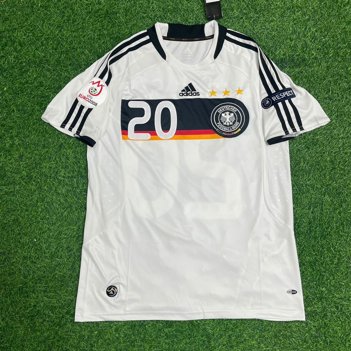 Germany 2008 EURO Retro Football Jersey – Lukas Podolski