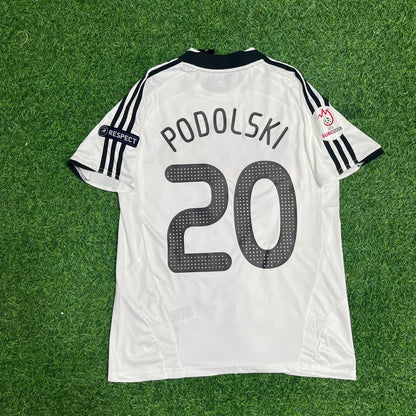 Germany 2008 EURO Retro Football Jersey – Lukas Podolski