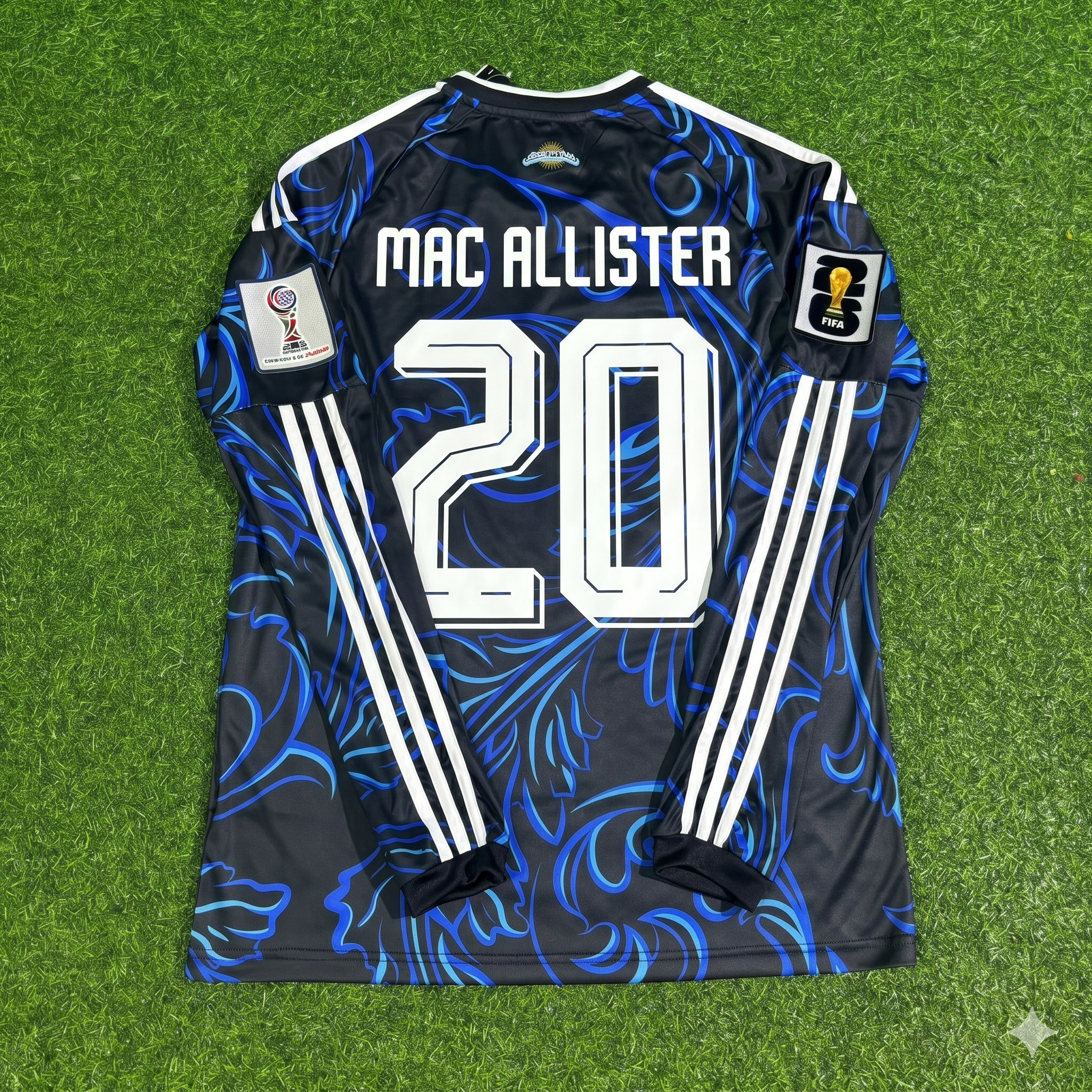Alexis Mac Allister Argentina 2026 World Cup Long Sleeve Football Jersey