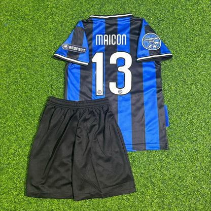 Camiseta de fútbol infantil Maicon Inter 2011-2012