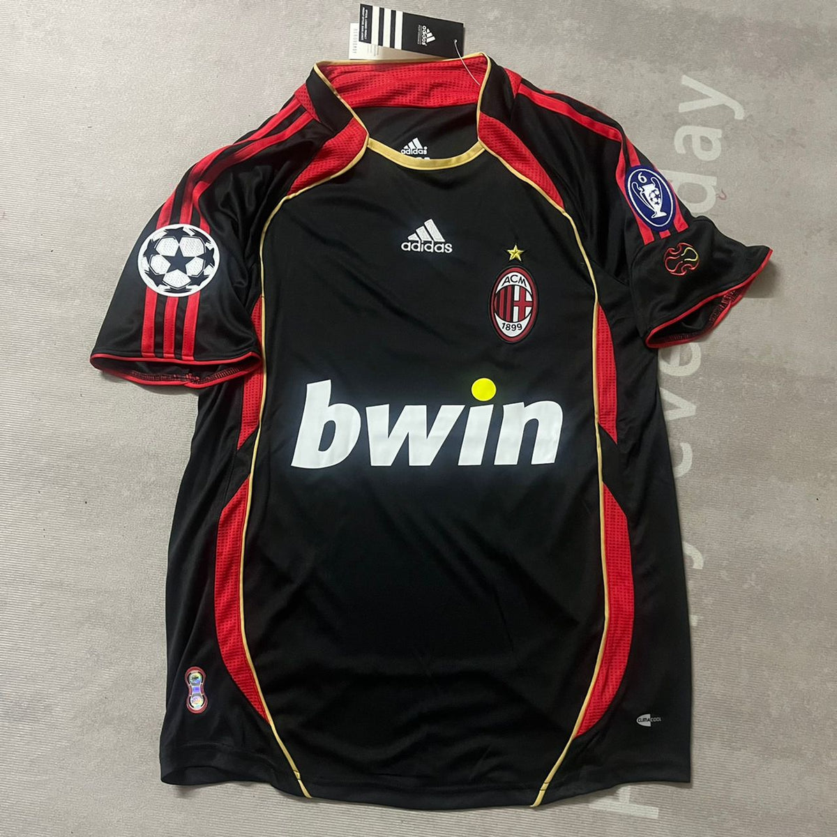 Clarence Seedorf 10  – AC Milan 2006–2007 Retro Kit Jersey – | Trikot | Maillot | Maglia Soccer Shirt