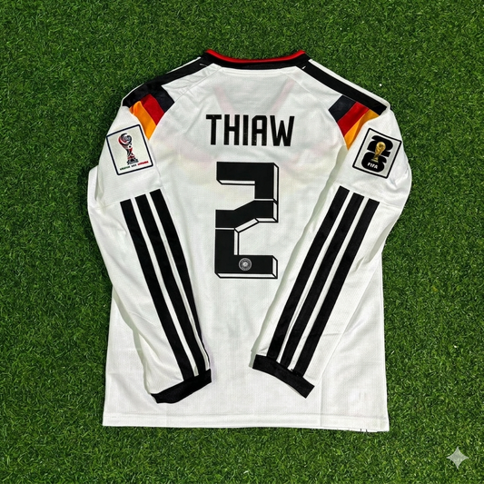 Malick Thiaw #2 Deutschland 2026 WM Langarm-Heimtrikot-Set