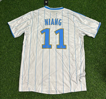 Mamadou Niang 11 – Olympique Marseille 2009/2010 Heim Retro Trikot Shirt