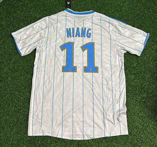 Mamadou Niang 11 – Olympique Marseille 2009/2010 Heim Retro Trikot Shirt