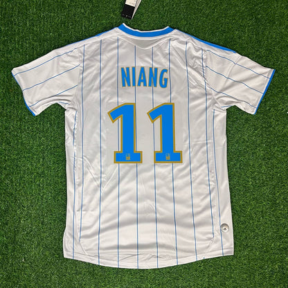 Mamadou Niang 11 – Olympique Marseille 2009/2010 Heim Retro Trikot Shirt