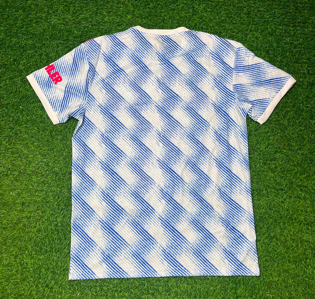Manchester United 2021-2022 Final Season Away Retro Football Jersey