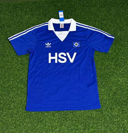 Hamburger SV 1979/80 Blue Home Retro Football Jersey – Manfred Kaltz