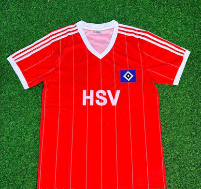 Hamburger SV 1982/83 Red Retro Football Jersey