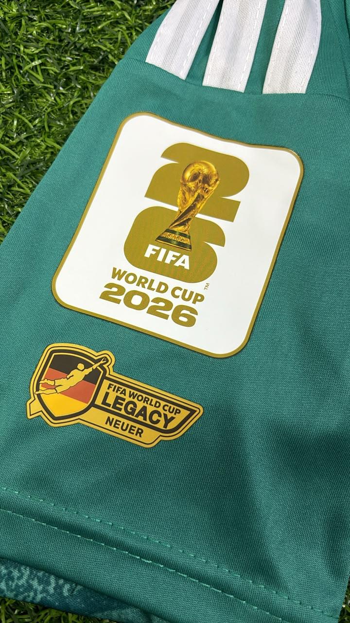 Maillot de football Manuel Neuer Allemagne 2026 - Gardien de but - Patch Héritage