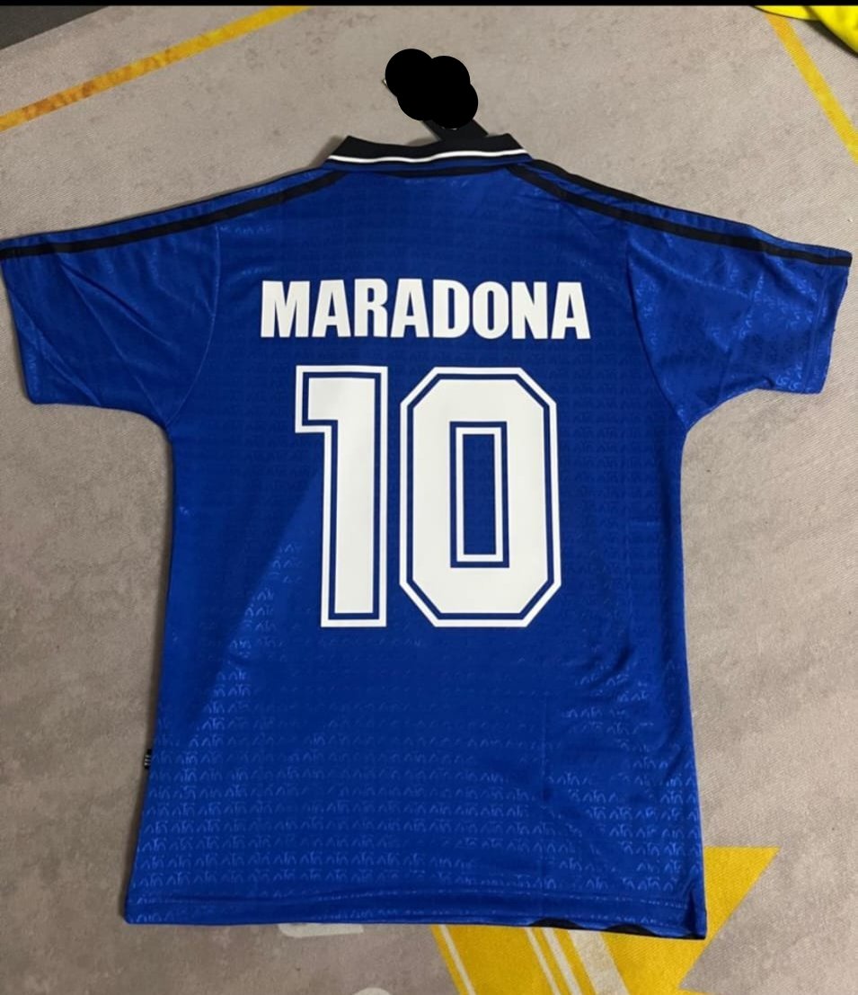Diego Maradona Argentinien Gedenk-Jubiläums-Fußballtrikot-Set